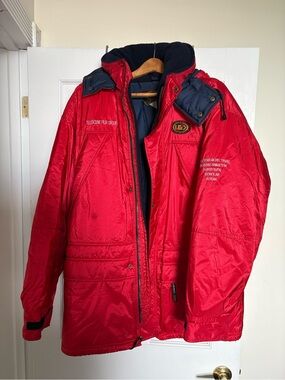Red Insulated Men's Jacket by IG